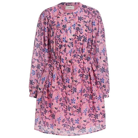 💕XIRINA💕 Bellamy Henley Mini Dress ~ Sweet Vines Medium M NWT - Picture 9 of 16